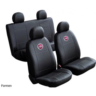 Jogo Capa Couro Sintético Para Bancos Automotivos Carros Fiat Uno - Fiat Palio - Fiat Siena - Fiat Palio Wekeend