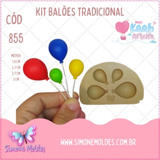 Kit Balões tradicional - cód 855