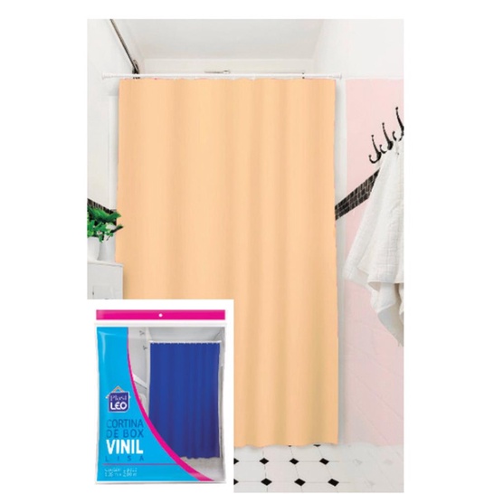 Cortina P/ Box Vinil Lisa 1,35x2,00m