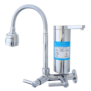 Torneira em Metal Bica Móvel Flexível Tipo Parede C/filtro (REFIL PRÓ SAÚDE) incluso 2161 C80 em Oferta na Shopee