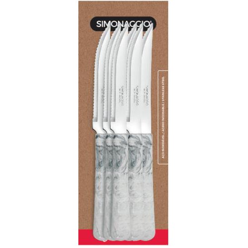 Sintonia Madrepérola - Faca De Mesa C/06 Pcs