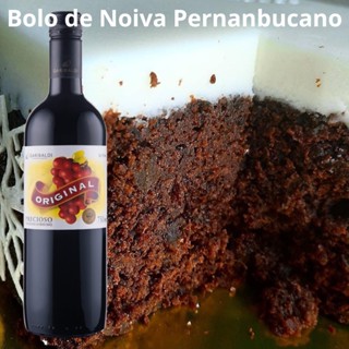 Vinho Licoroso Rosado Doce (Bolo Pernambucano Noiva) 750 ml
