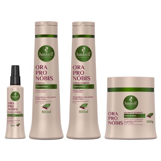 Kit Haskell Ora Pro Nóbis Completo 500ml - Força Extrema