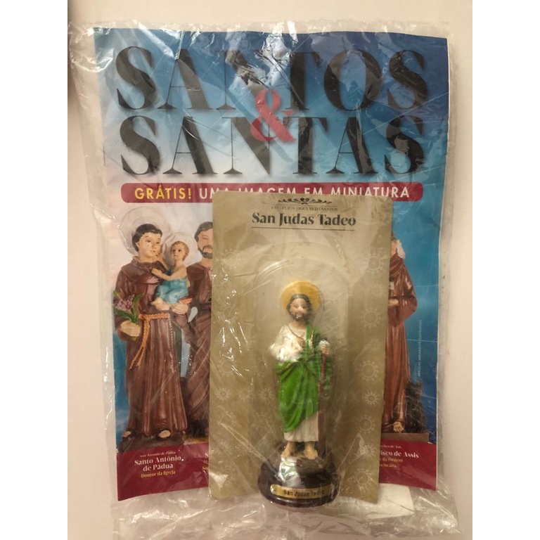 Imagem de São Judas Tadeu + Revista Santos e Santas