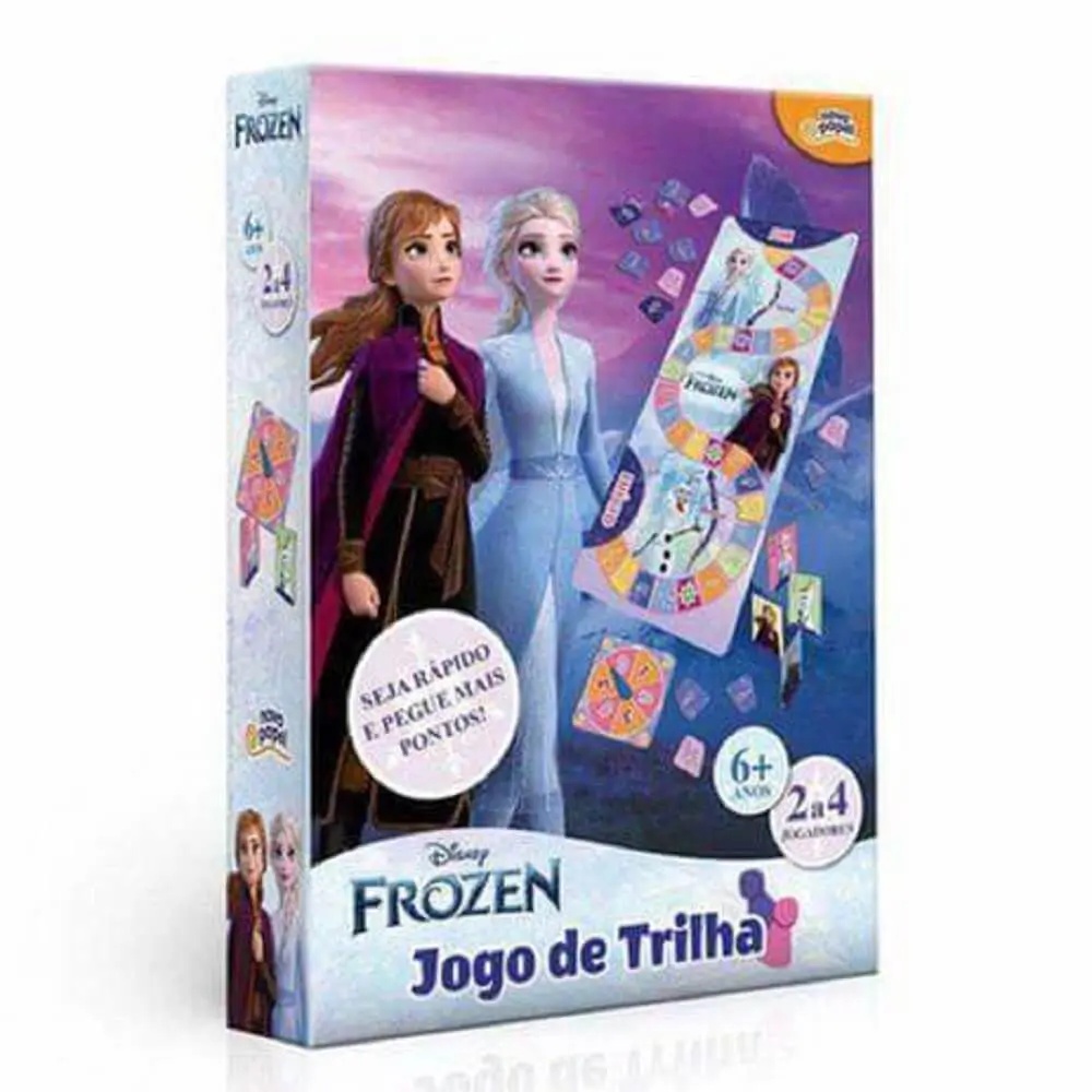 Jogo de Trilha Frozen - Toyster 8032 em Oferta na Shopee