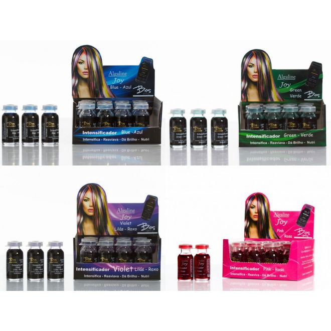 Kit Fixador de Coloração & Tonalizante Natural Algaline Joy