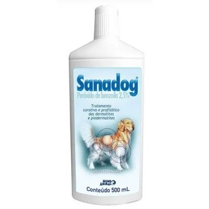 Sanadog Shampoo 500ml para Cães Mundo Animal em Oferta na Shopee