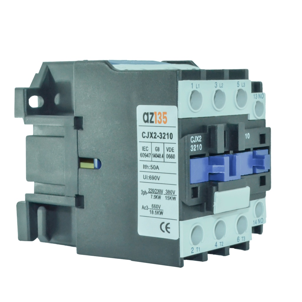 Chave Contatora Tripolar 32a Lc1 - D3210 3p + 1 N/a 220v