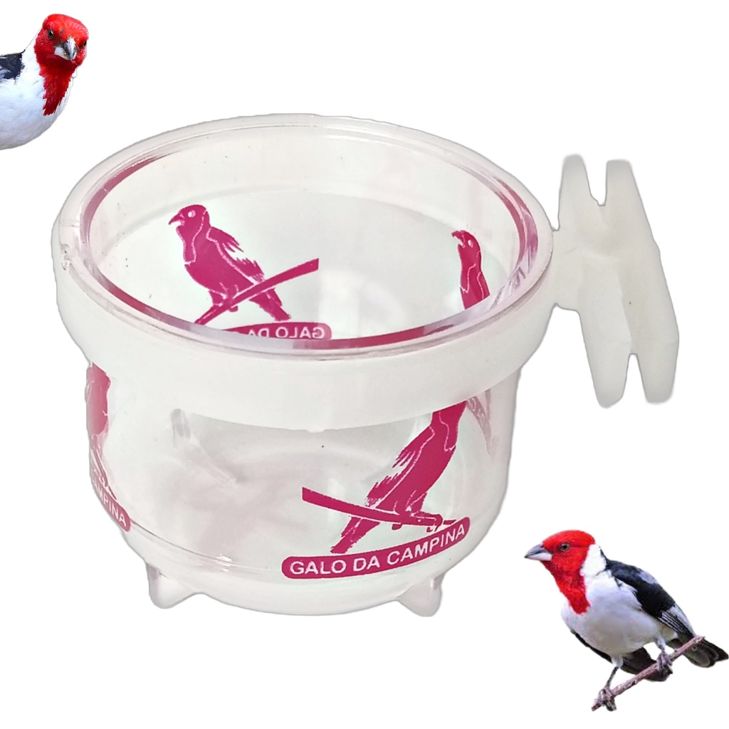Porta Vitamina Farinhada Luxo Personalizado 50ml - Galo da Campina Campeao Aves diversas