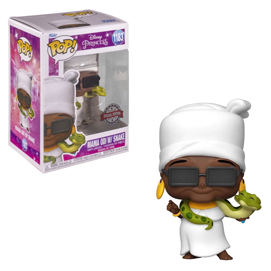 FUNKO POP DISNEY ULTIMATE PRINCESS 2 EXCLUSIVE - MAMA ODIE WITH SNAKE 1183 NOVO ORIGINAL