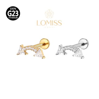 Piercing Helix Tragus Conch Nariz Boca-Medusa Labret Titânio G23 Pvd Curvo Seta ZircÔnia Cravejada  Lomiss piercing em Oferta na Shopee