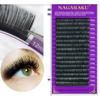 Cílios fio a fio Nagaraku 0,15C 0.15D 0.20C 0.20D 8 ao 15 Volume Russo e Mega Volume