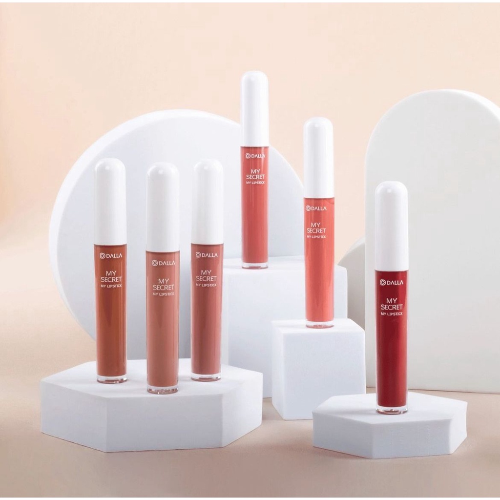 Batom My Lipstick Líquido Matte My Secret - Dalla em Oferta na Shopee