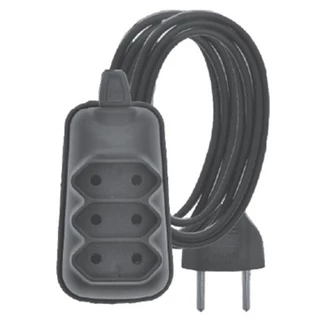 EXTENSÃO BABY 2P 3 MTS PRETO