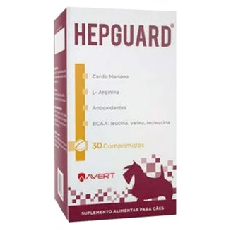 Hepguard 30 Comprimidos Suplemento Vitamínico Avert