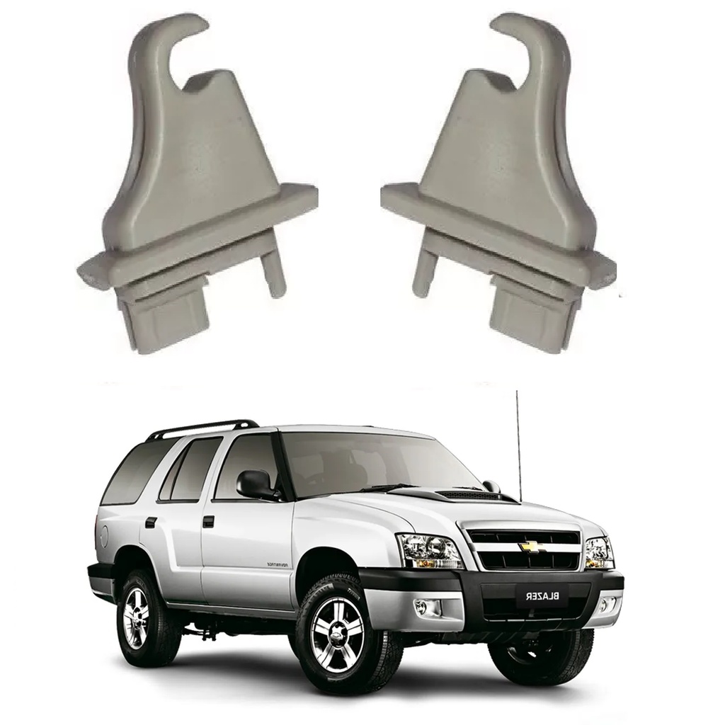 S10 E Blazer 2002 A 2012 Par Suportes Do Quebra-sol Para-sol
