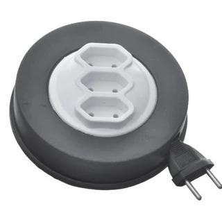 EXTENSÃO REDONDA PRÁTICA 3 MTS PRETO