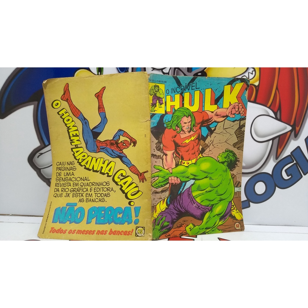 O Incrível Hulk - Nº 3 (Editora RGE) hq