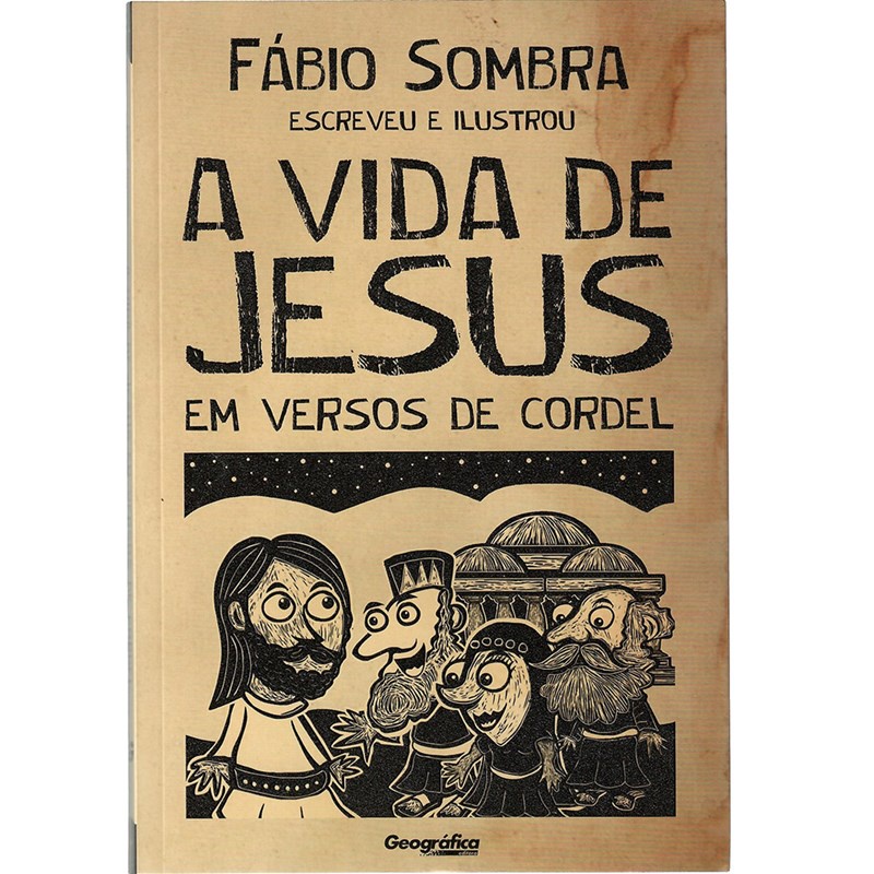 A vida de Jesus em versos de Cordel | Fábio Sombra em Oferta na Shopee