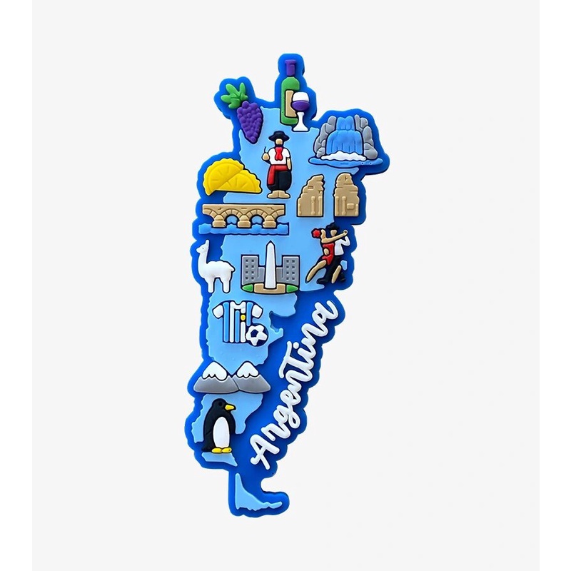 Ímã Argentina Mapa – Ímã de Geladeira em Oferta na Shopee