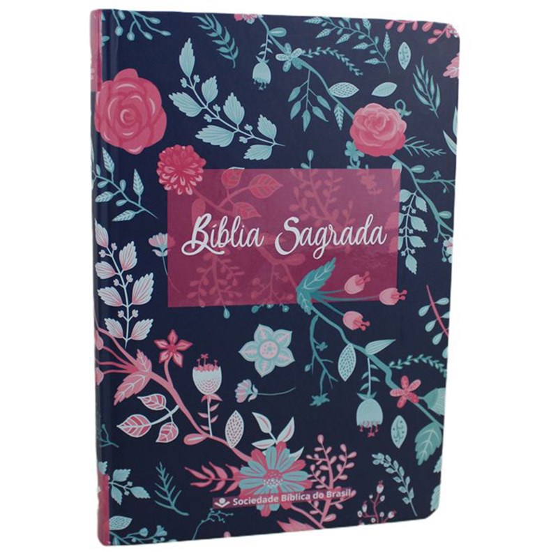 Bíblia Sagrada Primavera | Letra Normal | NAA | Capa Dura em Oferta na Shopee
