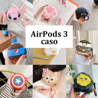 Silicone Airpods 3 Caixa Protetor De Fones De Ouvido