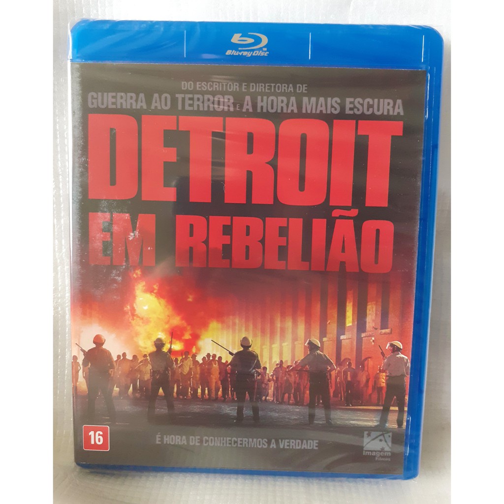 Blu-ray: Detroit em Rebelião NOVO LACRADO