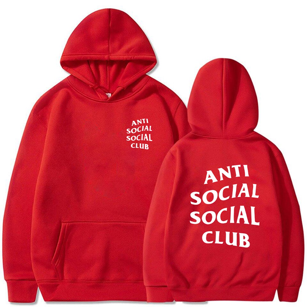 Moletom Estampado Club Anti Social Blusa de Frio