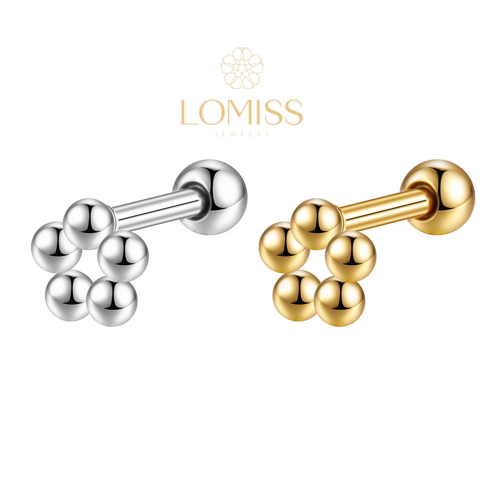 Piercing Helix, Flat, Conch, Tragus, Lóbulo Minibarbell AÇo CirÚrgico Lomiss  piercing em Oferta na Shopee