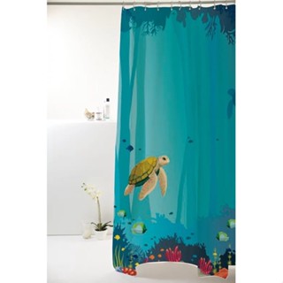 Cortina Box Grossa Antimofo Pvc 198x180 Cm C/ Ganchos