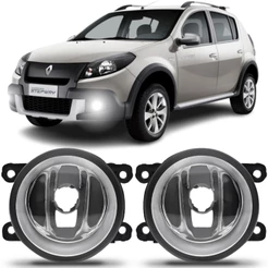 Par Farol Milha Sandero Stepway 2008 2009 2010 2011 2012 2013 2014 2015 2016