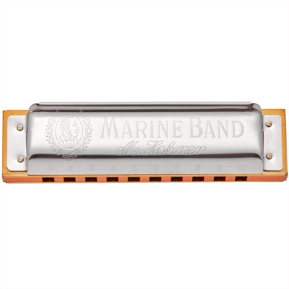 Gaita De Boca Harmonica Diatonica Hohner Marine Band Em C