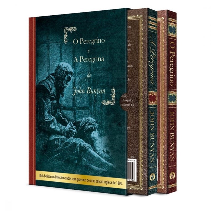 Box O peregrino + A peregrina | Slip Case em Oferta na Shopee