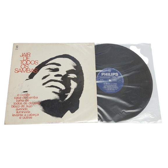 Lp Vinil Jair De Todos Os Sambas 1969