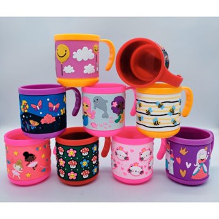 Caneca de Plástico Infantil Emborrachada 200mL