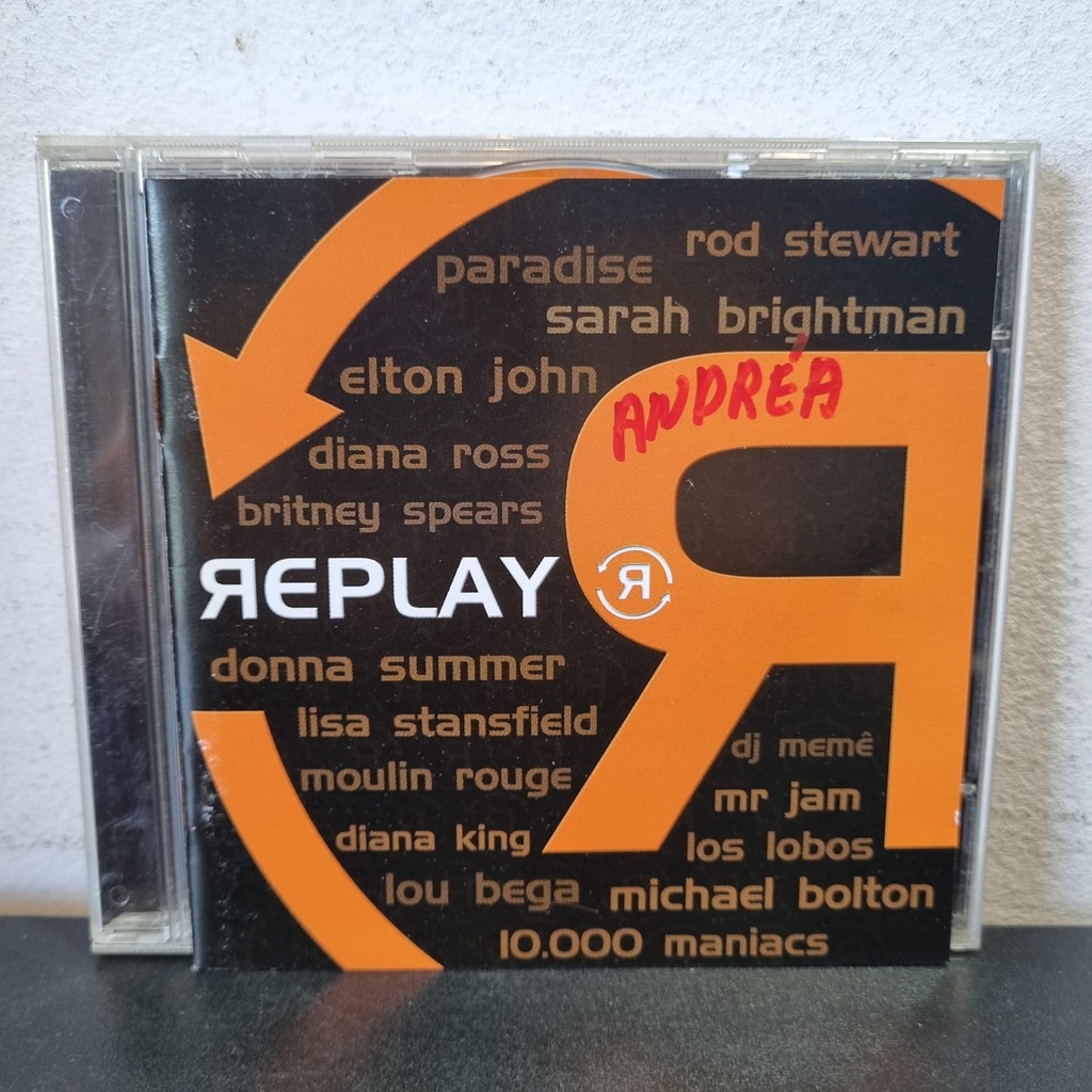 CD Replay Som Livre - Elton John Britney Spears Double You Diana Ross