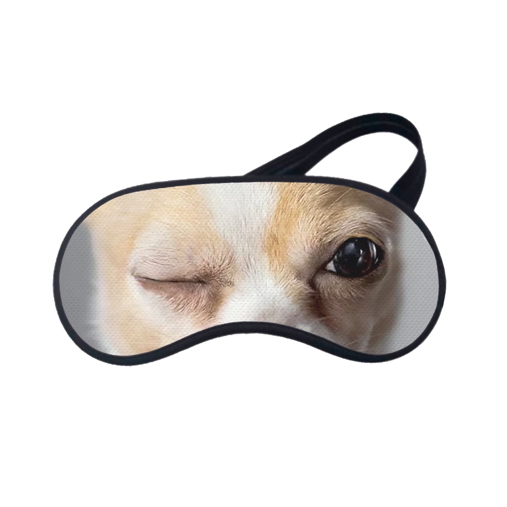 Mascara de Dormir Descanso Pet Cachorro Olhos 8
