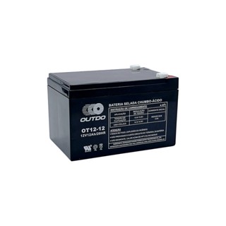 Bateria selada para Sousa Bike Elétrica 12v 12ah 12 volts 12 amperes OUTDO - HUAWEI-12ah12v