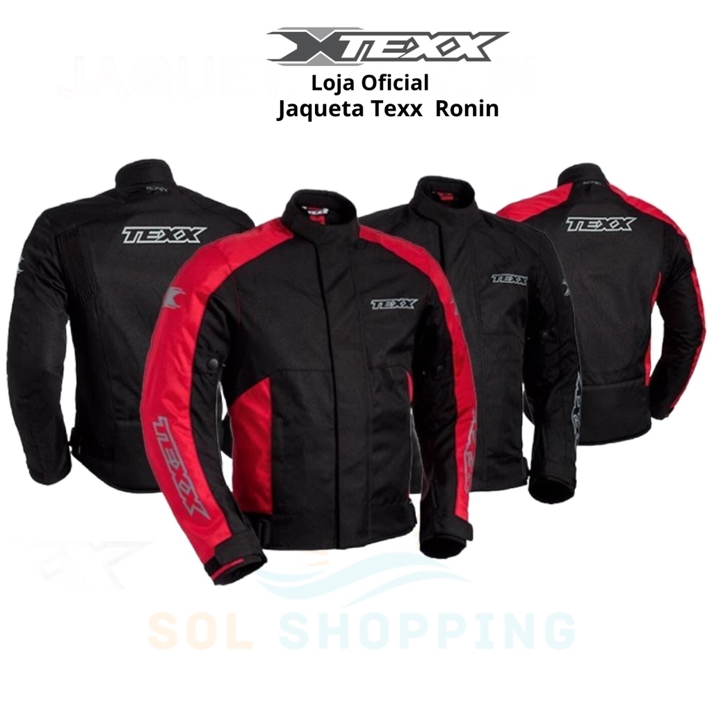 Jaqueta Motoqueiro Texx Ronin Motociclista Masculina Impermeável