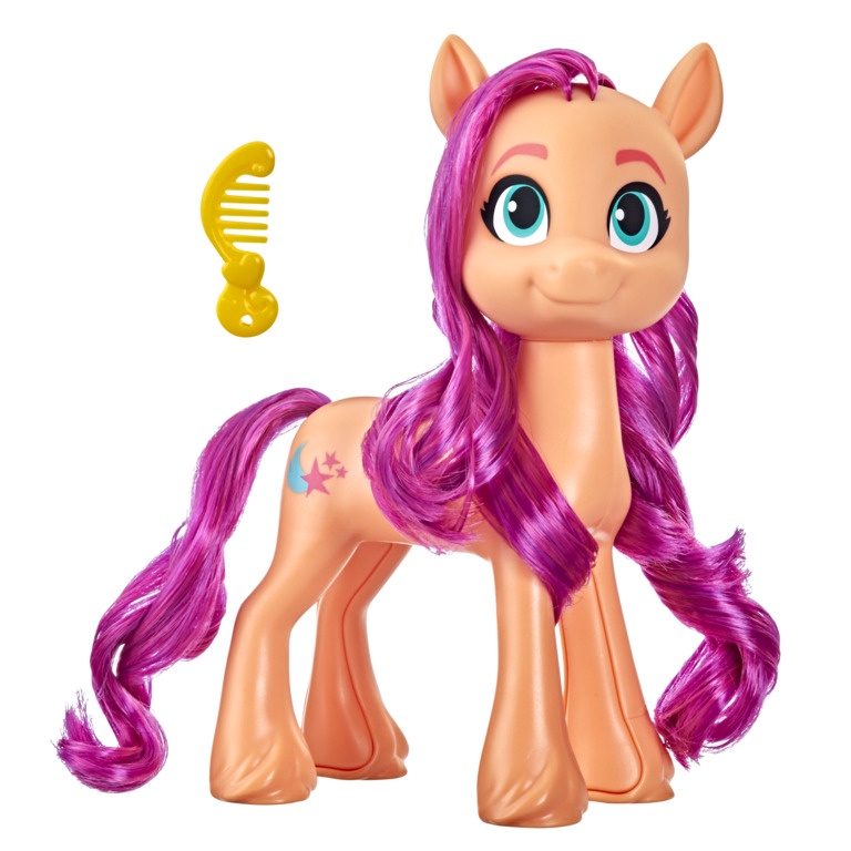 Boneca My Little Pony Friends Sunny Starscout com Pente - Hasbro F1775