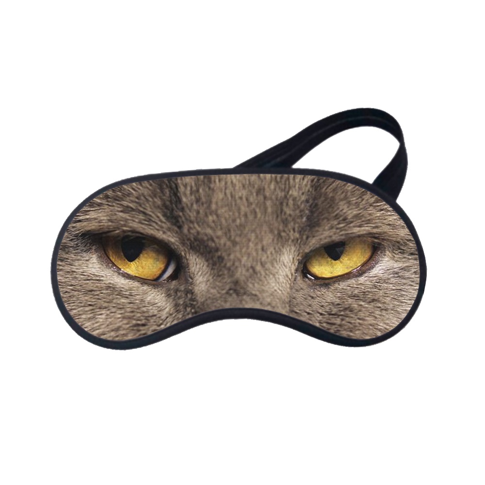 Mascara de Dormir Descanso Olhos Gato Pet 5