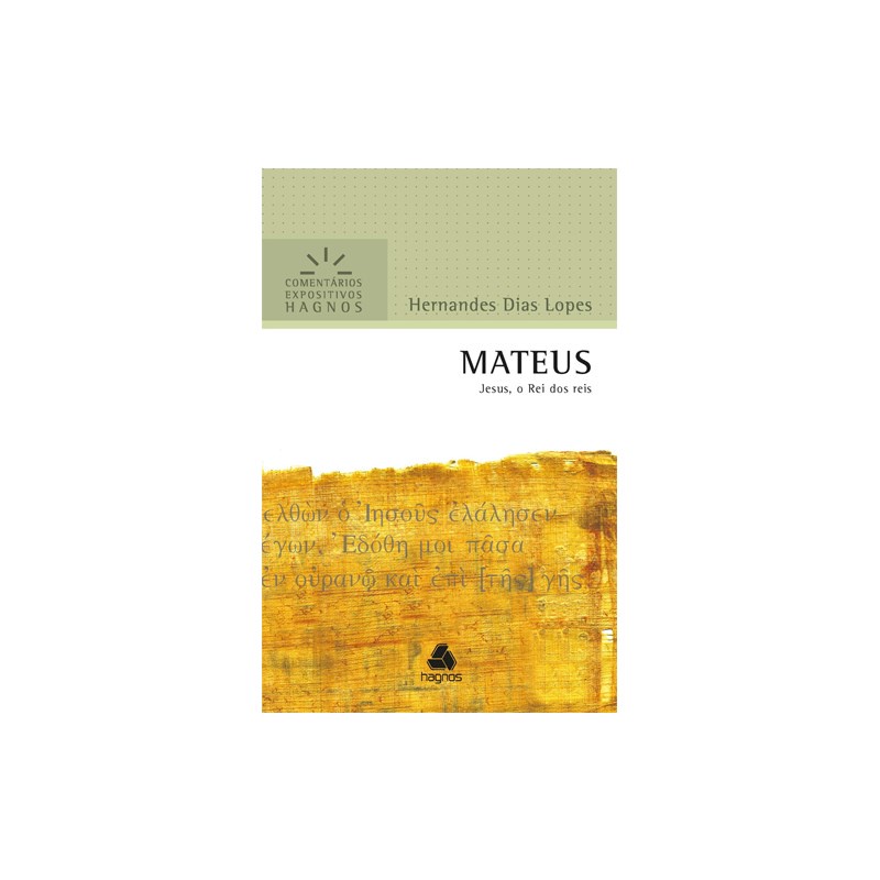 Mateus | Comentários Expositivo | Hernandes Dias Lopes em Oferta na Shopee