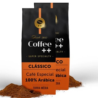 Café Torrado e Moído Arábica Em Grãos Especial Coffee Mais - 2 pacotes