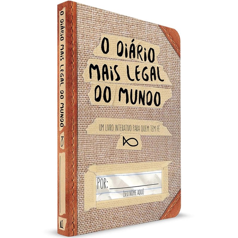O Diário Mais Legal do Mundo | Um Livro Interativo Para Quem Tem Fé em Oferta na Shopee