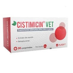 Cistimicin Vet 30 Comprimidos Suplemento Vitamínico para Cães e Gatos Avert