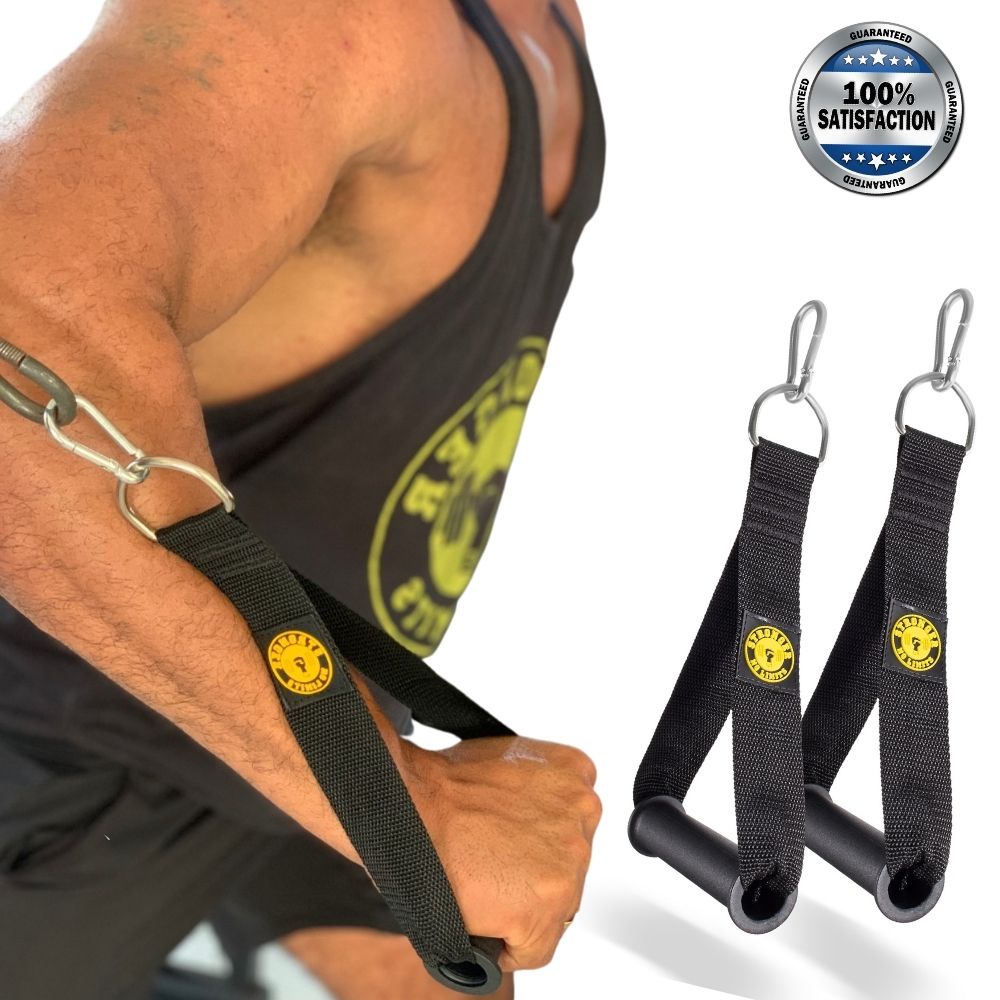 Puxador Para Cross Over Alça De Mão Pilates Remada Academia