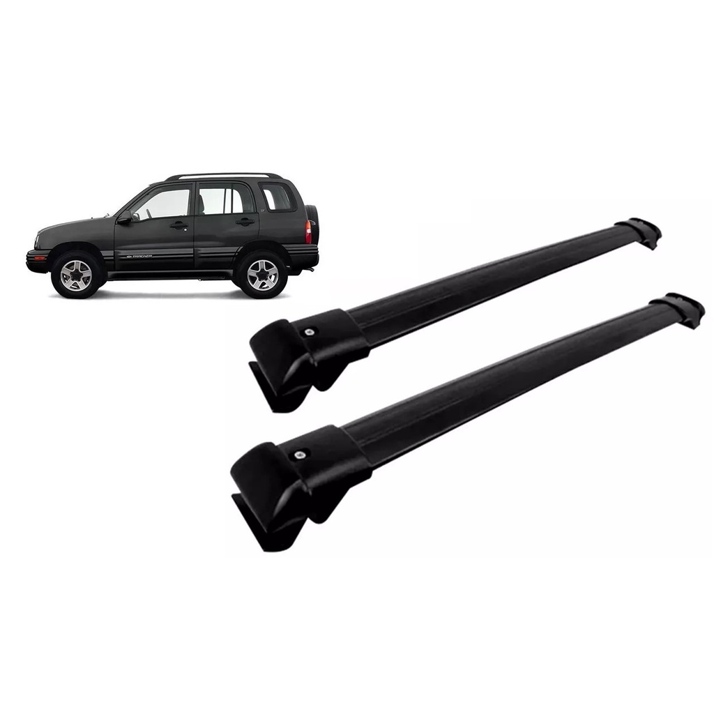 Travessa de Teto Chevrolet Tracker 2006 a 2010 Bagageiro Heavy Car Larga