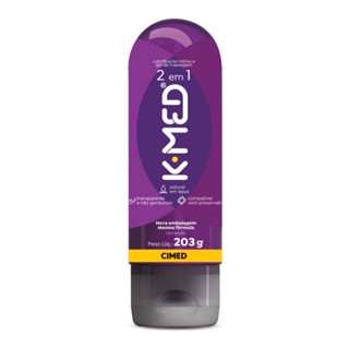 K-Med Lubrificante Íntimo em Gel 2 Em 1 203g