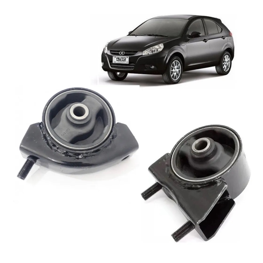 kit com coxim traseiro e coxim frontal do JAC J3 Turin Sedan