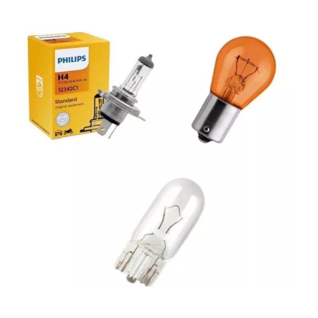 Kit 3 Lampada Farol Dianteiro Honda Fit 2004 A 2013